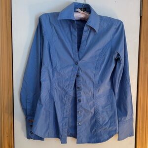 Blue Express 2000s Button-Up Shirt size XS